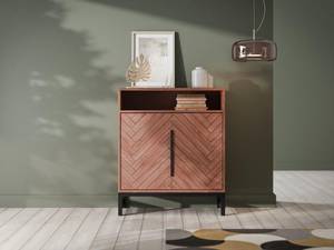 Highboard VEDILA Braun - Holzwerkstoff - 40 x 95 x 80 cm