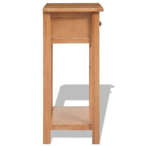 Konsolentisch 243932 Braun - Holzwerkstoff - Massivholz - Holzart/Dekor - 32 x 75 x 50 cm