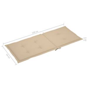 Gartenstuhl (2er Set) 3007487-1 Beige