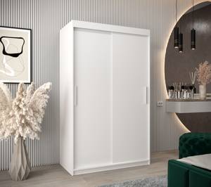 ARMOIRE À PORTES COULISSANTES TOKYO Blanc - Largeur : 120 cm