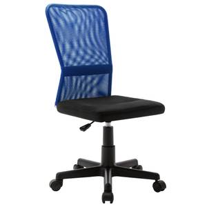 Chaise de bureau Noir - Bleu