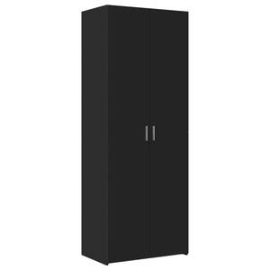 Highboard DE3408 Schwarz - Holzwerkstoff - 43 x 185 x 70 cm