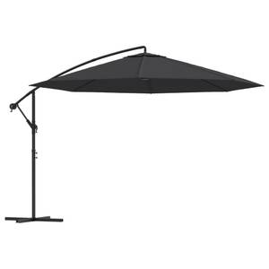 Parasol en porte-à-faux 3000468-2 Noir