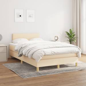 Boxspringbett 3017288-2 Creme - 120 x 203 cm