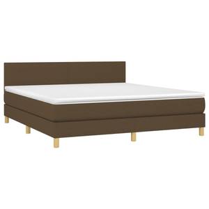 Boxspringbett 3017288-4 Dunkelbraun - Breite: 180 cm