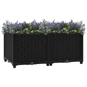 Hochbeet 3006706-1 Schwarz - 80 x 38 cm