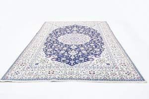 Nain - 9la - 302x207cm Blau - Naturfaser - 207 x 1 x 302 cm