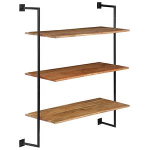 Regal 247695 Braun - Metall - Massivholz - Holzart/Dekor - 94 x 113 x 35 cm