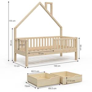 Hausbett Noemi 34712 Holz