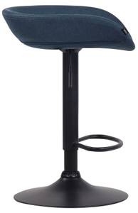 Tabouret de bar Anaheim Bleu - Noir