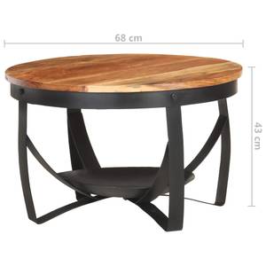 Couchtisch 320795 Braun - Massivholz - Holzart/Dekor - 68 x 43 x 68 cm