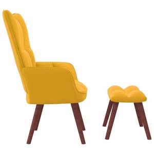 Relaxsessel mit Hocker 3011641-2 Melonengelb - Gelb