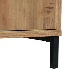 Sideboard Natur Ⅲ Beige - Holzwerkstoff - Metall - 40 x 76 x 120 cm