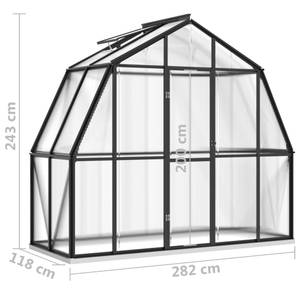 Gewächshaus 3013181 Tiefe: 118 cm