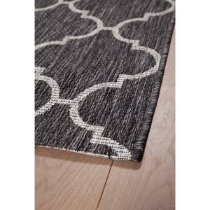 Tapis intérieur extérieur TREY Noir - 160 x 230 cm