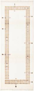 Tapis de passage Darya CMLI Beige - Textile - 79 x 1 x 203 cm