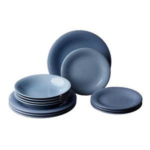 Starter Teller-Set Color Loop 12-teilig Blau