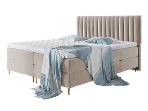 Boxspringbett Elegance Beige - Breite: 188 cm