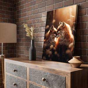 Leinwandbild Fox Romantic 100 x 150 cm