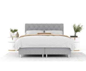 Boxspringbett Otus Grau - Breite: 160 cm