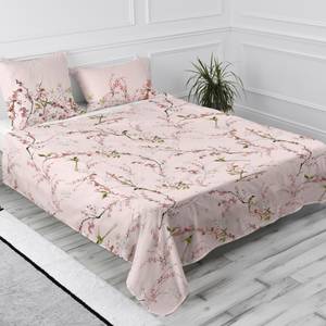 Chinoiserie rose Drap 240x270 cm Hauteur : 240 cm