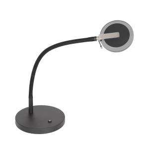 Lampe de table Turound Noir - Métal - 18 x 45 x 27 cm