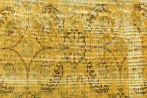 Tapis Ultra Vintage CMV Jaune - Textile - 135 x 1 x 226 cm