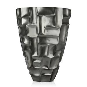 Krug Mosaik-Bodenvase Grau - Glas - 55 x 70 x 55 cm