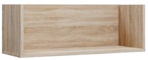 Holz Wandregal Wandboard Hängeregal Lona Braun - Holzwerkstoff - 70 x 25 x 25 cm