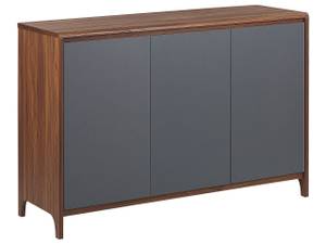 Buffet MEDFORT Marron - Gris - Bois manufacturé - 118 x 81 x 40 cm