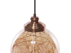 Lampe suspension BENI Noir - Verre - 23 x 150 x 23 cm