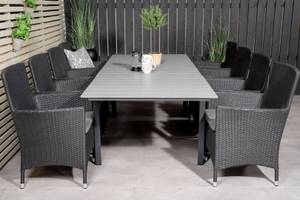 Gartenmöbel-Set Levels Schwarz - Rattan - 100 x 75 x 160 cm