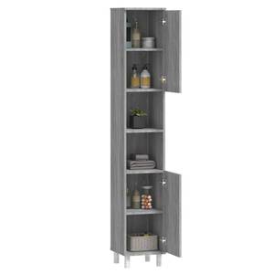 Armoire de salle de bain 3004123 Gris lumineux