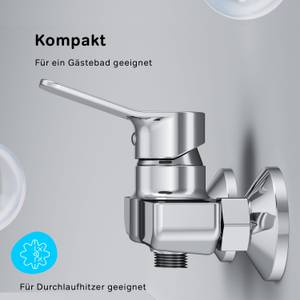 AM.PM Duscharmatur Wasserhahn Bad Silber