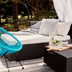 Sitzgruppe NAPUS (2-tlg) Beige - Braun - Rattan