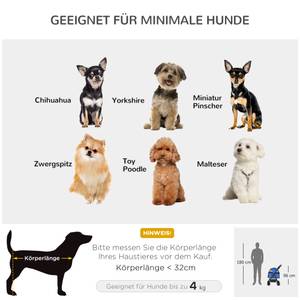 Hundewagen D00-127BU Blau