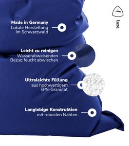 Sitzsack Outdoor XXL Der Große Blau - 130 x 170 cm