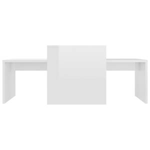 Table basse 3002583 Blanc brillant