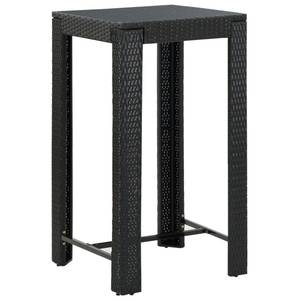 Bar-Set (5-teilig) 3064808 Schwarz - Metall - 61 x 111 x 61 cm