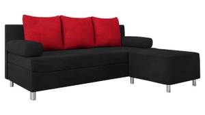 Schlafsofa Dover mit Polsterhocker Rot