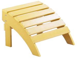 Chaise de jardin ADIRONDACK Jaune