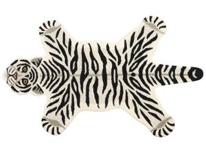 Tapis enfant SHERE Noir - Blanc