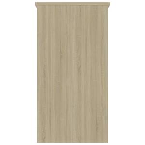 Schreibtisch Braun - Holzwerkstoff - Massivholz - 80 x 75 x 80 cm