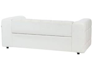 3-Sitzer Sofa MULLOLA Cremeweiß - Weiß