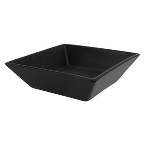 Waschbecken PIRAMIS Schwarz - Keramik - 41 x 12 x 41 cm