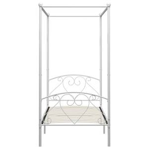 Cadre de lit 3001483-1 Blanc - Largeur : 167 cm