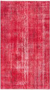 Tapis Ultra Vintage DCCXXXII Rouge - Textile - 112 x 1 x 201 cm