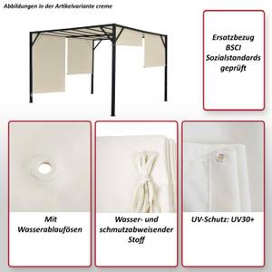 Ersatzbezug Dach für Pergola Baia 3x3m Bordeaux