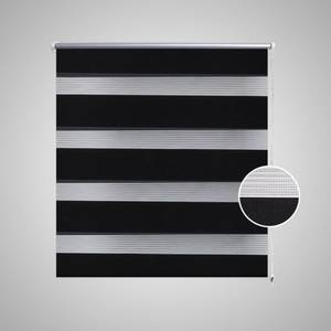 Doppelrollo 290361-3 Schwarz - 40 x 100 cm