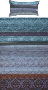 Bettwäsche 202786 2-teilig Blau - Braun - Violett - Textil - 135 x 1 x 200 cm